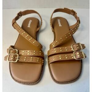 Abound Womens Maryam Sandals Size 7.5 Tan NEW